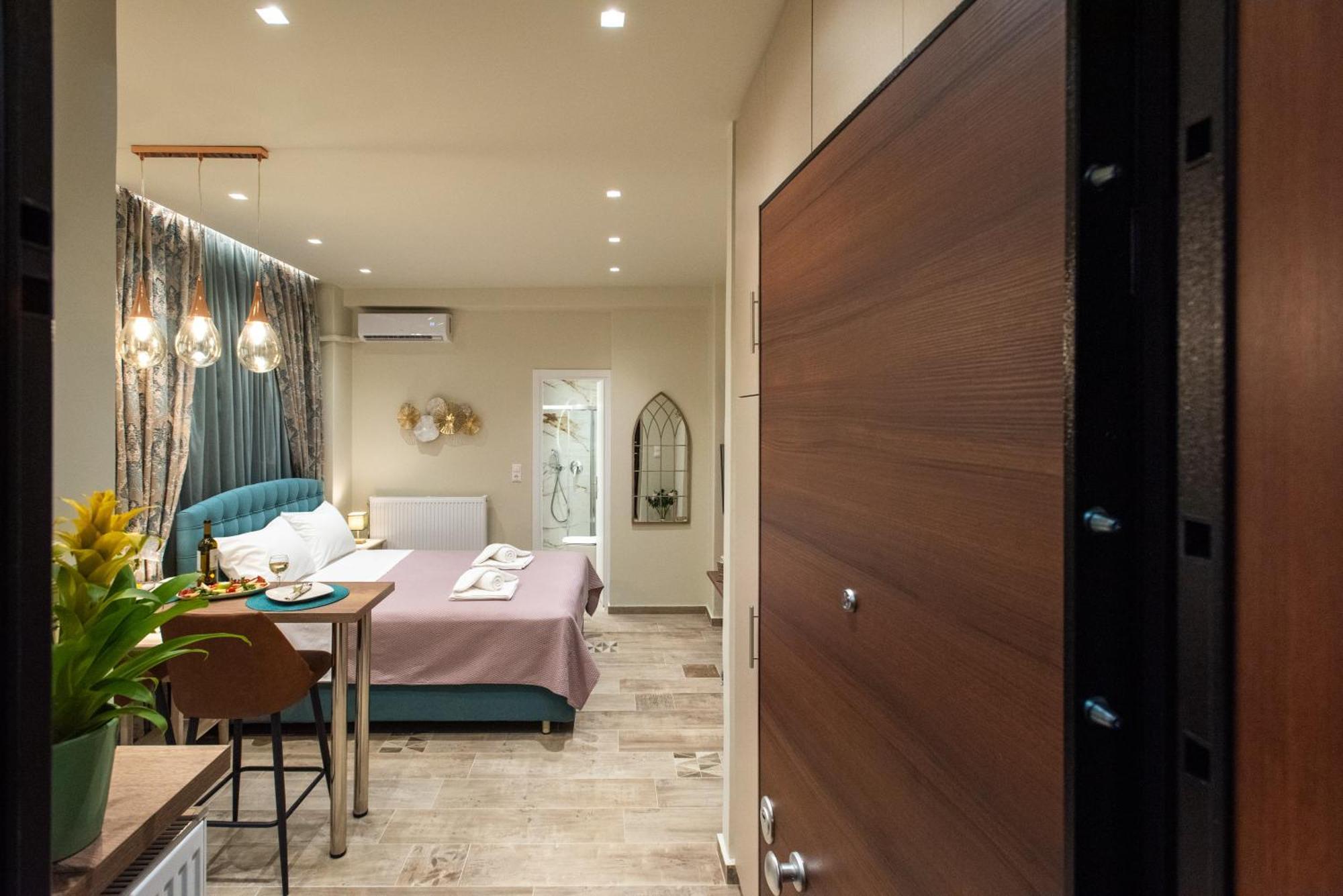 Blue Ark Romantic Studio Under Acropolis Athens Luaran gambar