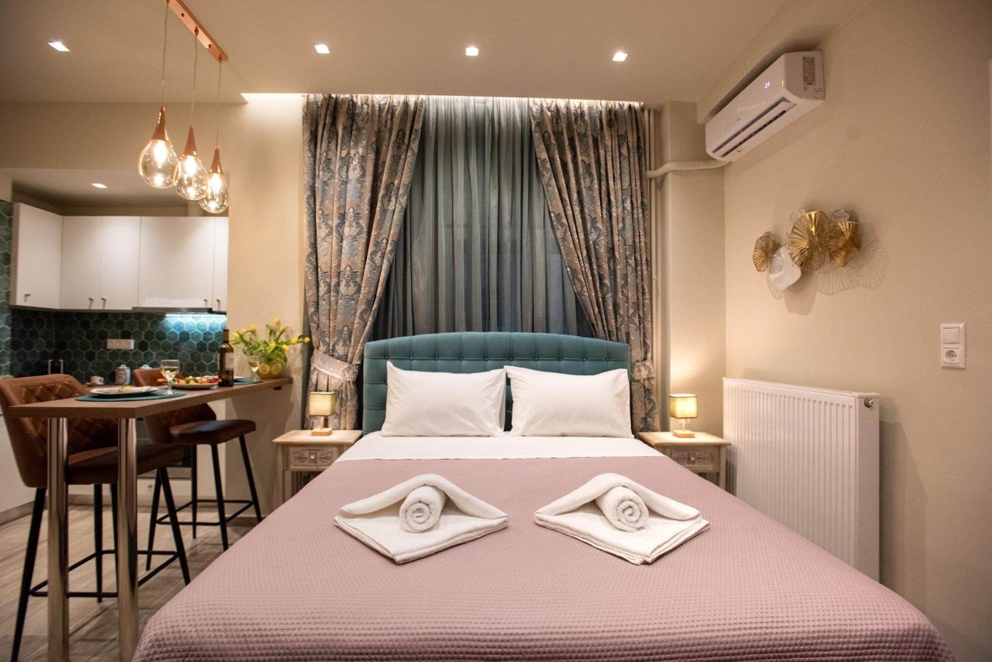 Blue Ark Romantic Studio Under Acropolis Athens Luaran gambar