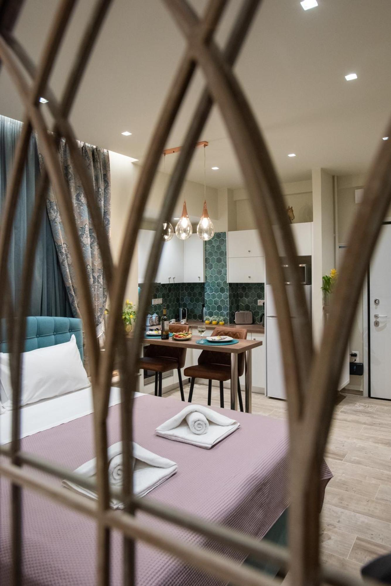 Blue Ark Romantic Studio Under Acropolis Athens Luaran gambar